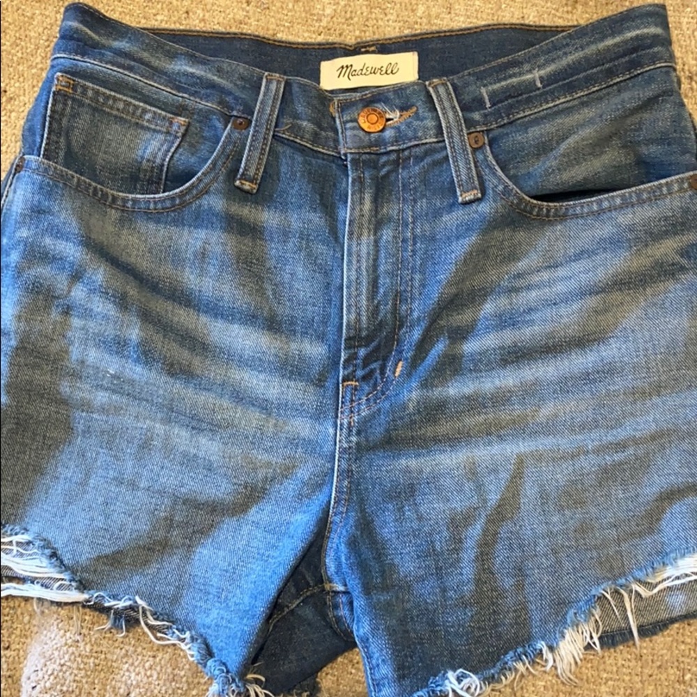 Madewell the perfect jean shorts